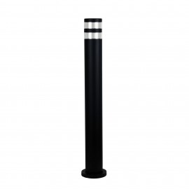 Havit-DIVAD 1000mm Black Round LED Bollard Light